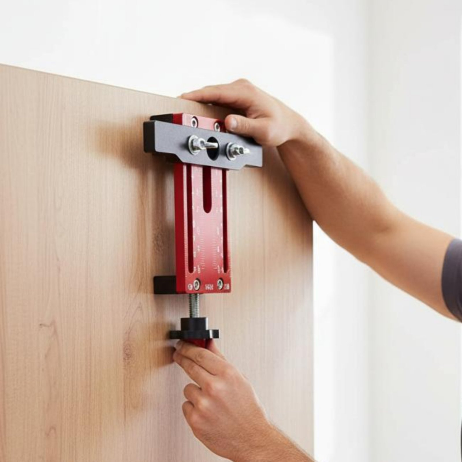Cabinet Hinges - Posicionador de Orificios para Gabinetes, Plantilla