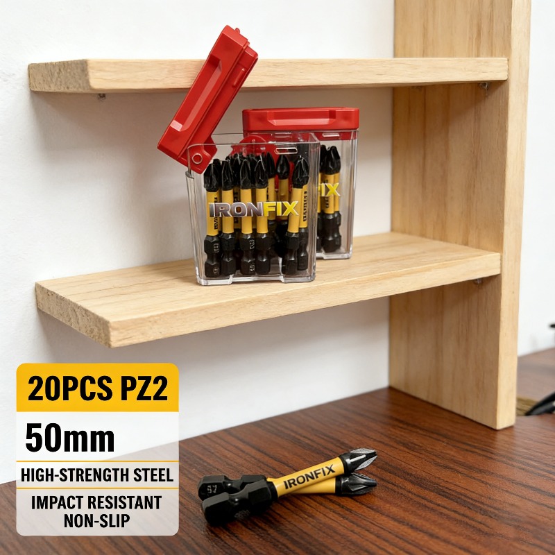 Drill Bits - Juego de 20 puntas de destornillador
