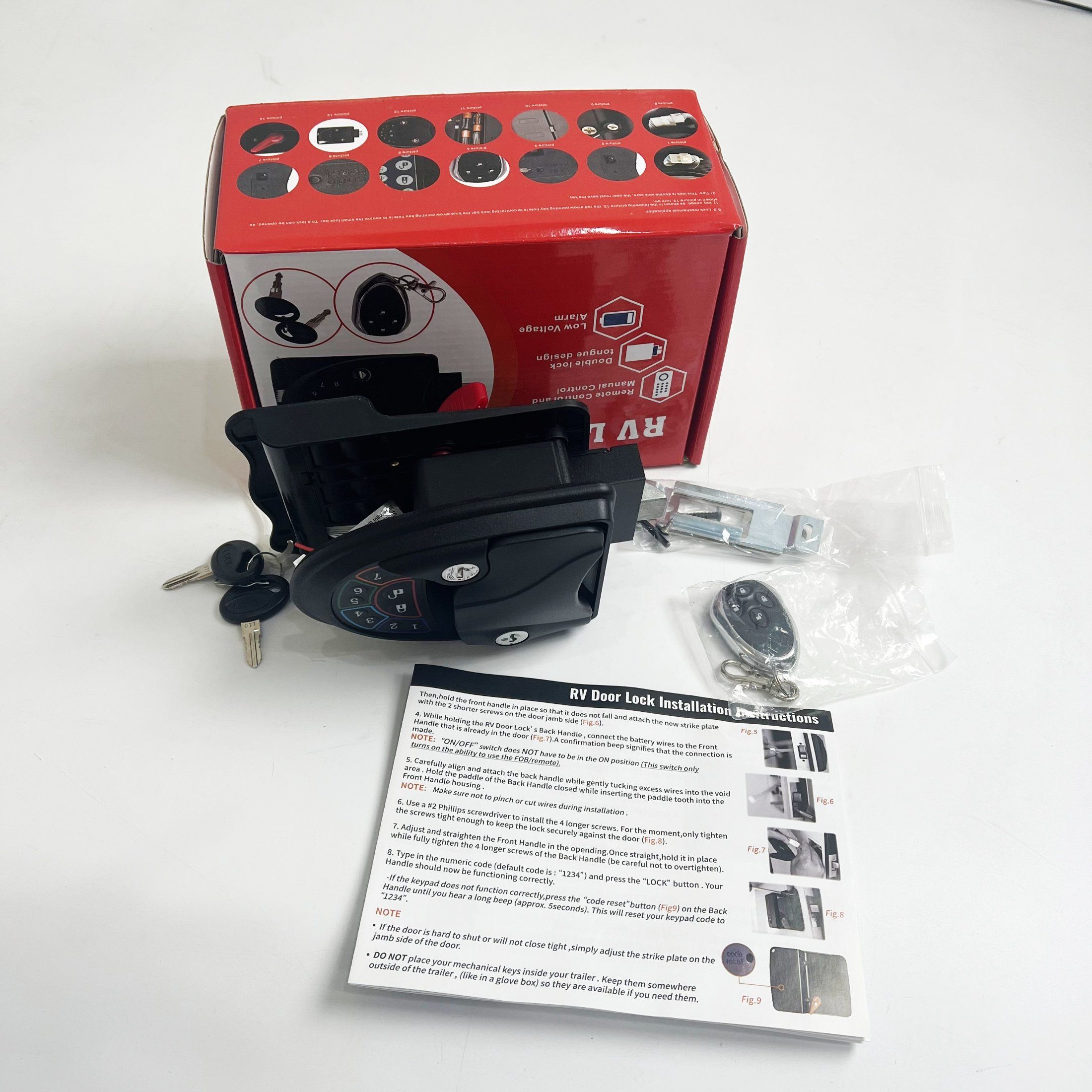 Cerradura codificada de puerta - Door Lock reseña y precio