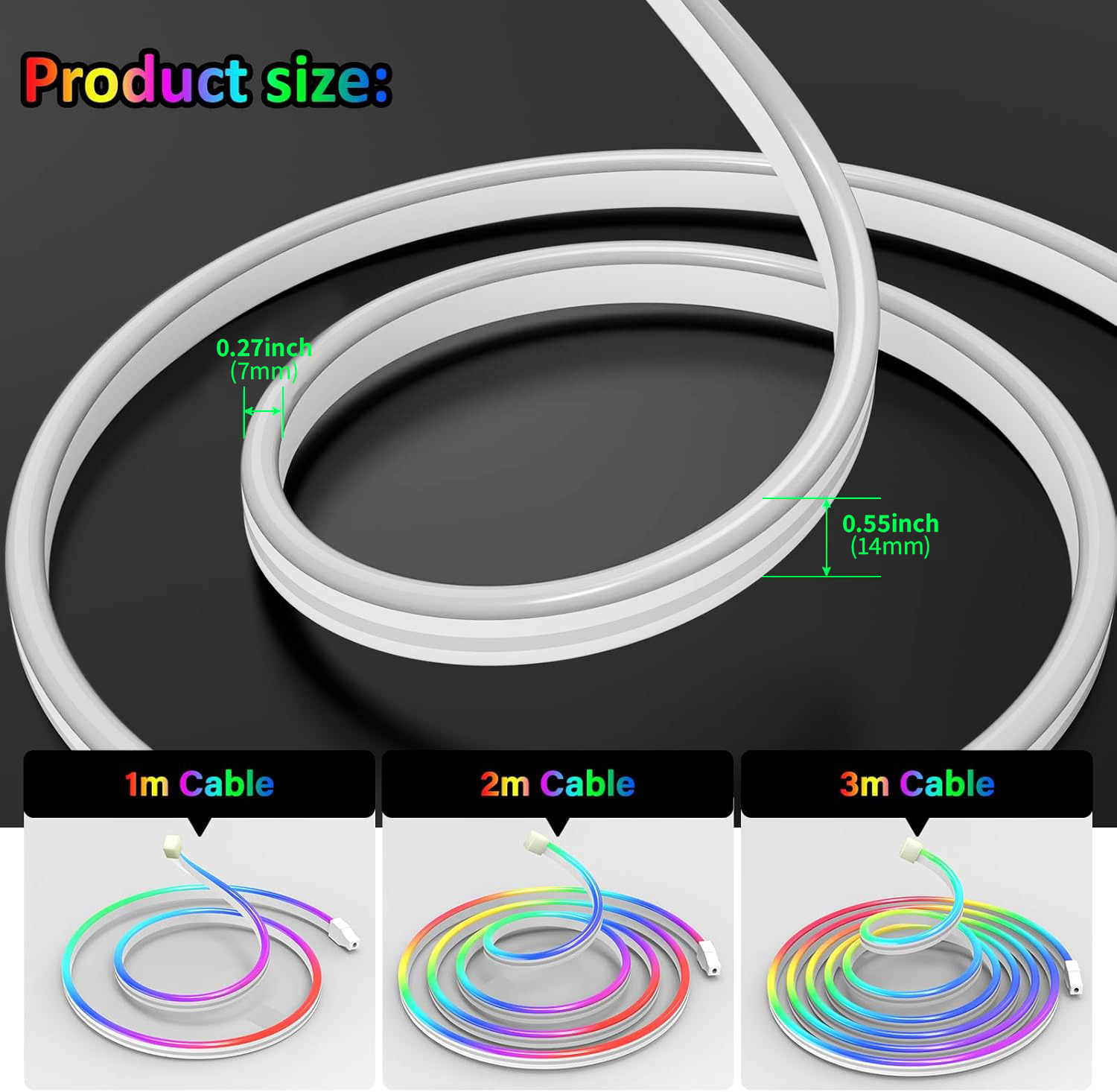 Tira de Luces LED RGBIC Flexib - Led Strip Lights reseña y precio
