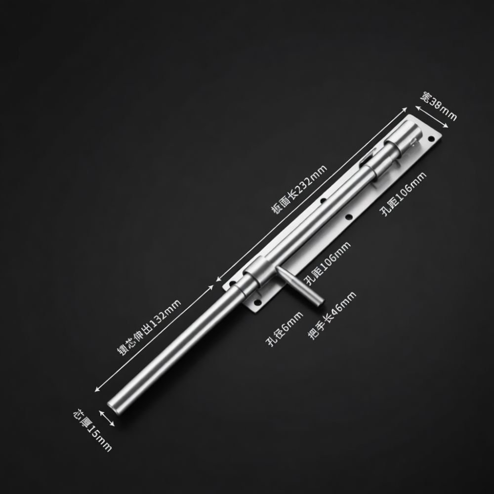 Pestillo de puerta de acero in - Home Improvement Fence reseña y precio