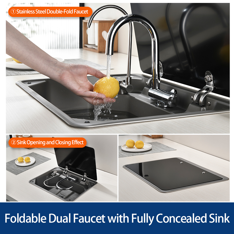 Fregadero de cocina integrado  - Faucet reseña y precio