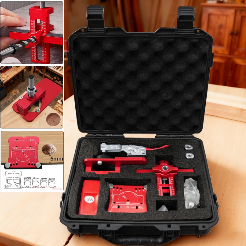 Kit de instalación de bisagra  - Cabinet Hinges reseña y precio