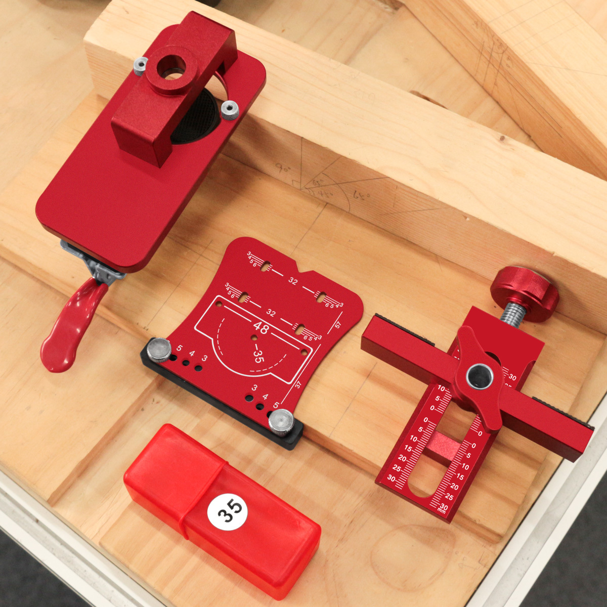Kit de instalación de bisagra  - Cabinet Hinges reseña y precio