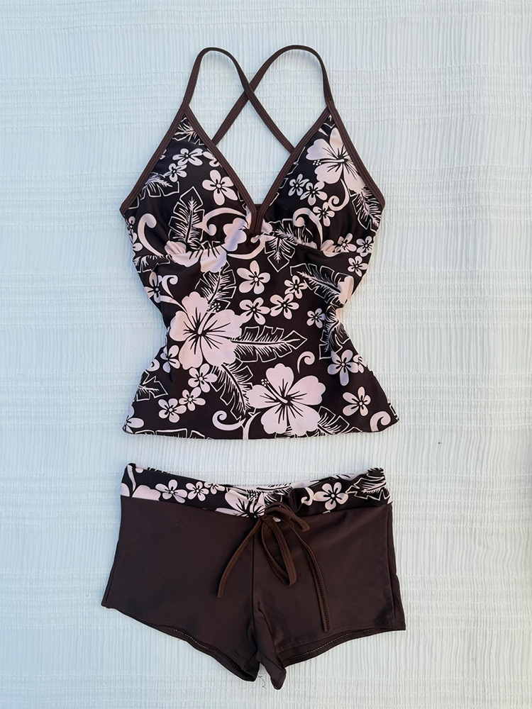 Traje de baño Tankini de 2 pie - Wallpaper reseña y precio