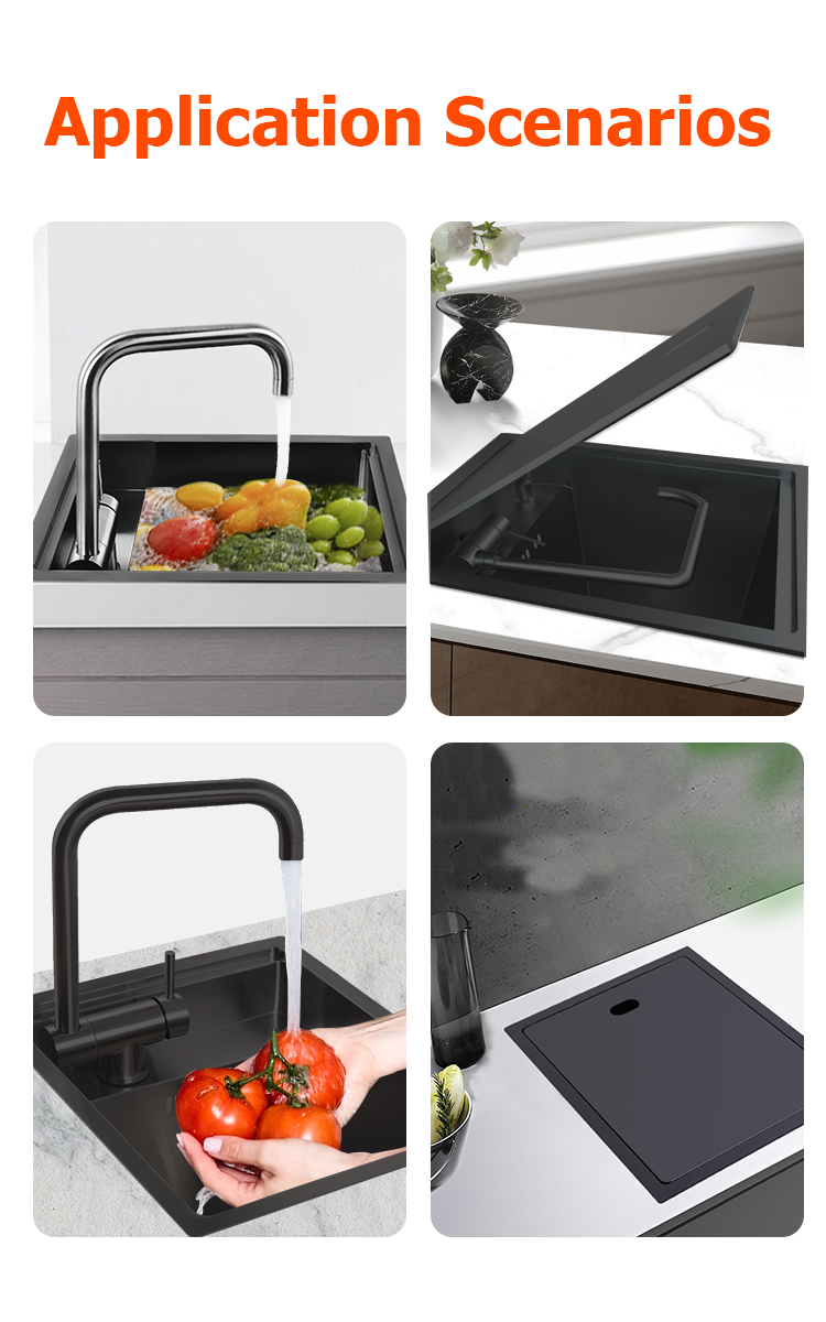 Fregadero de Cocina Rectangula - Faucet reseña y precio