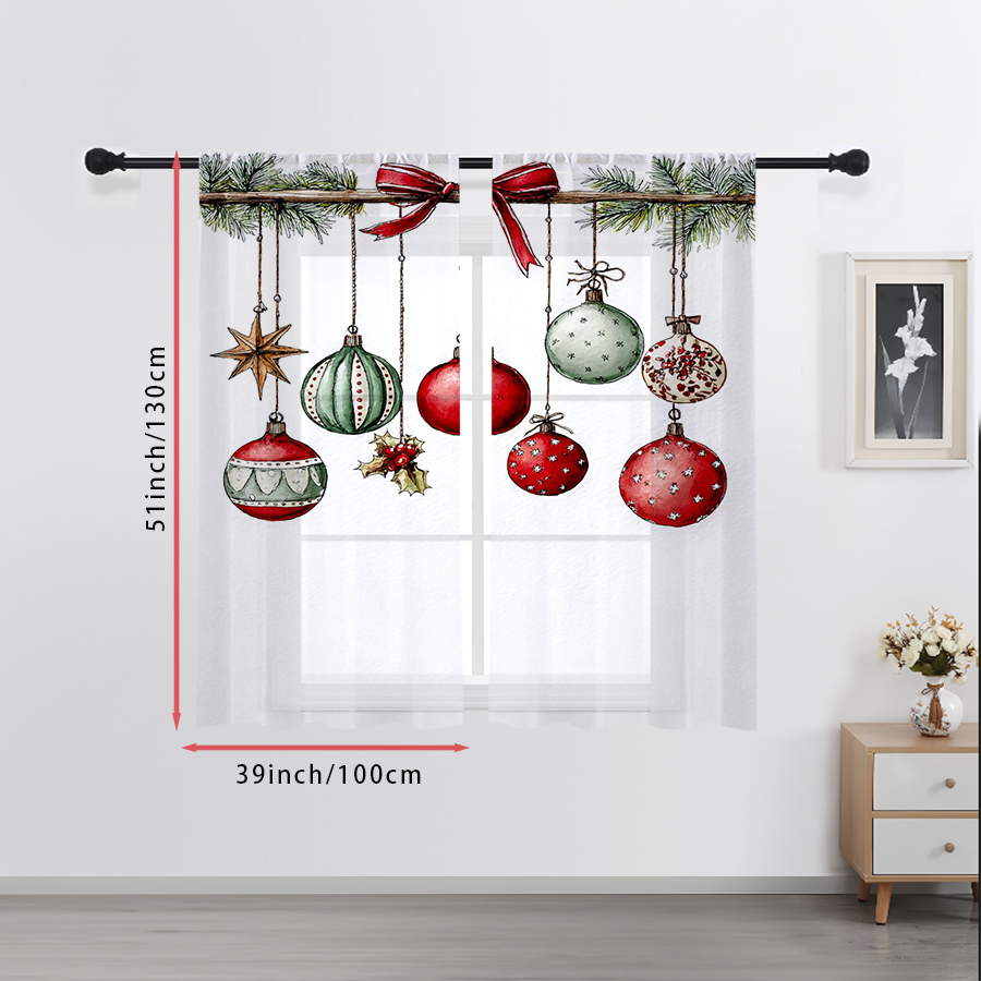 2 cortinas transparentes de in - Curtain Rods reseña y precio