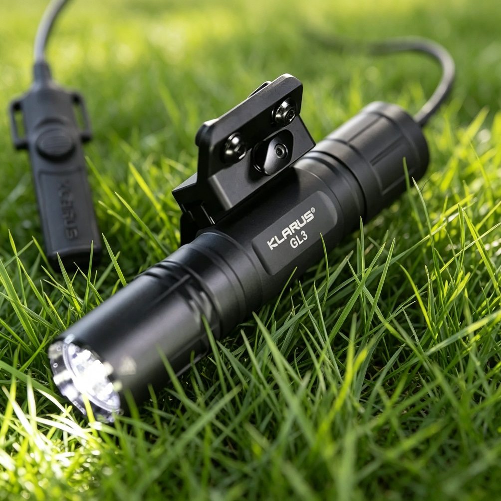 Linterna Táctica Klarus GL3 21 - Light Switch reseña y precio