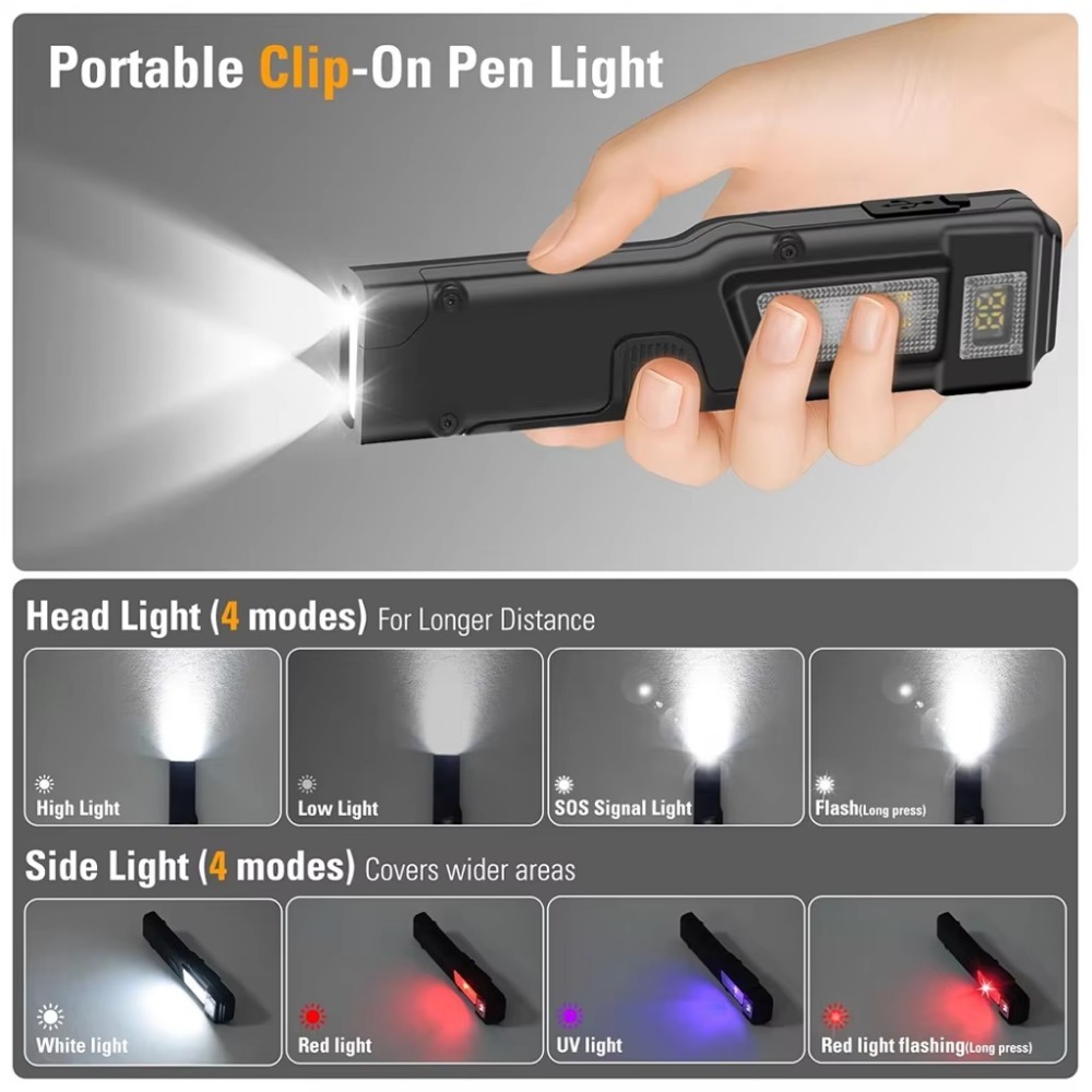 Linterna LED Recargable Ultraf - Light Switch reseña y precio