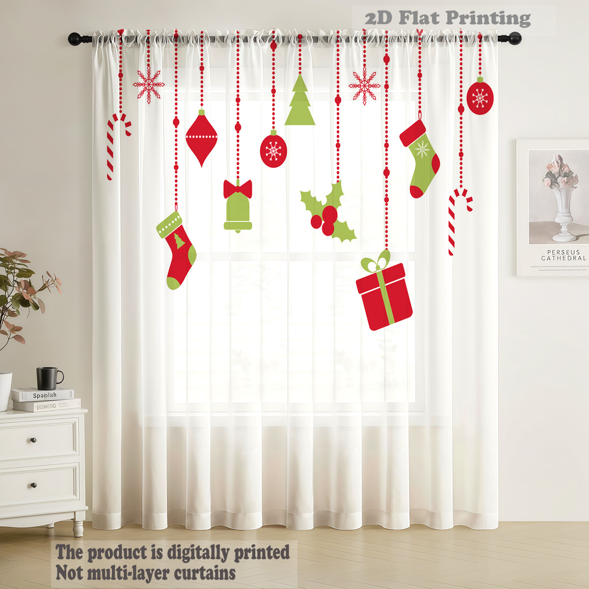 Cortinas de ventana de voile t - Curtain Rods reseña y precio