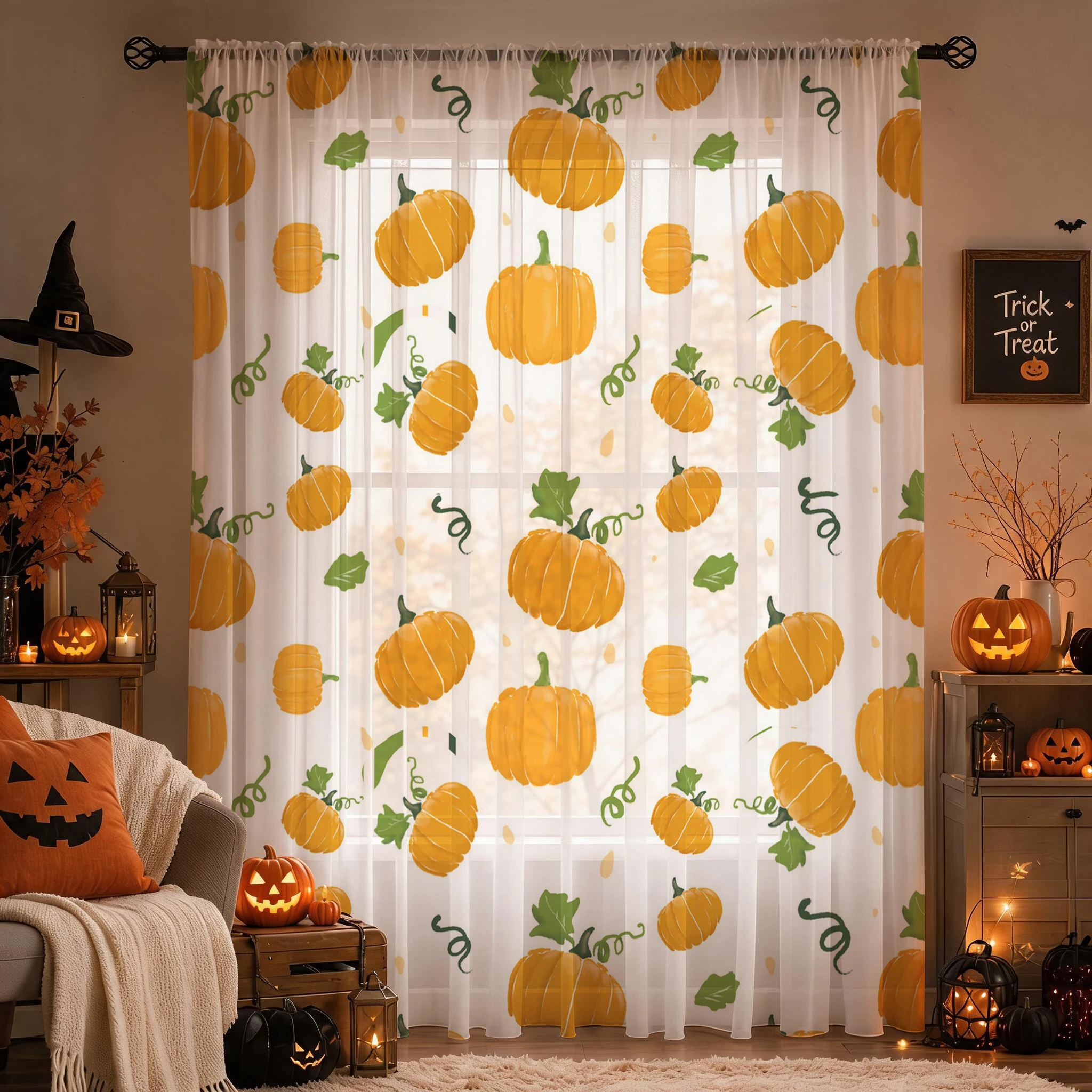 Cortina Transparente de Hallow - Curtain Rods reseña y precio